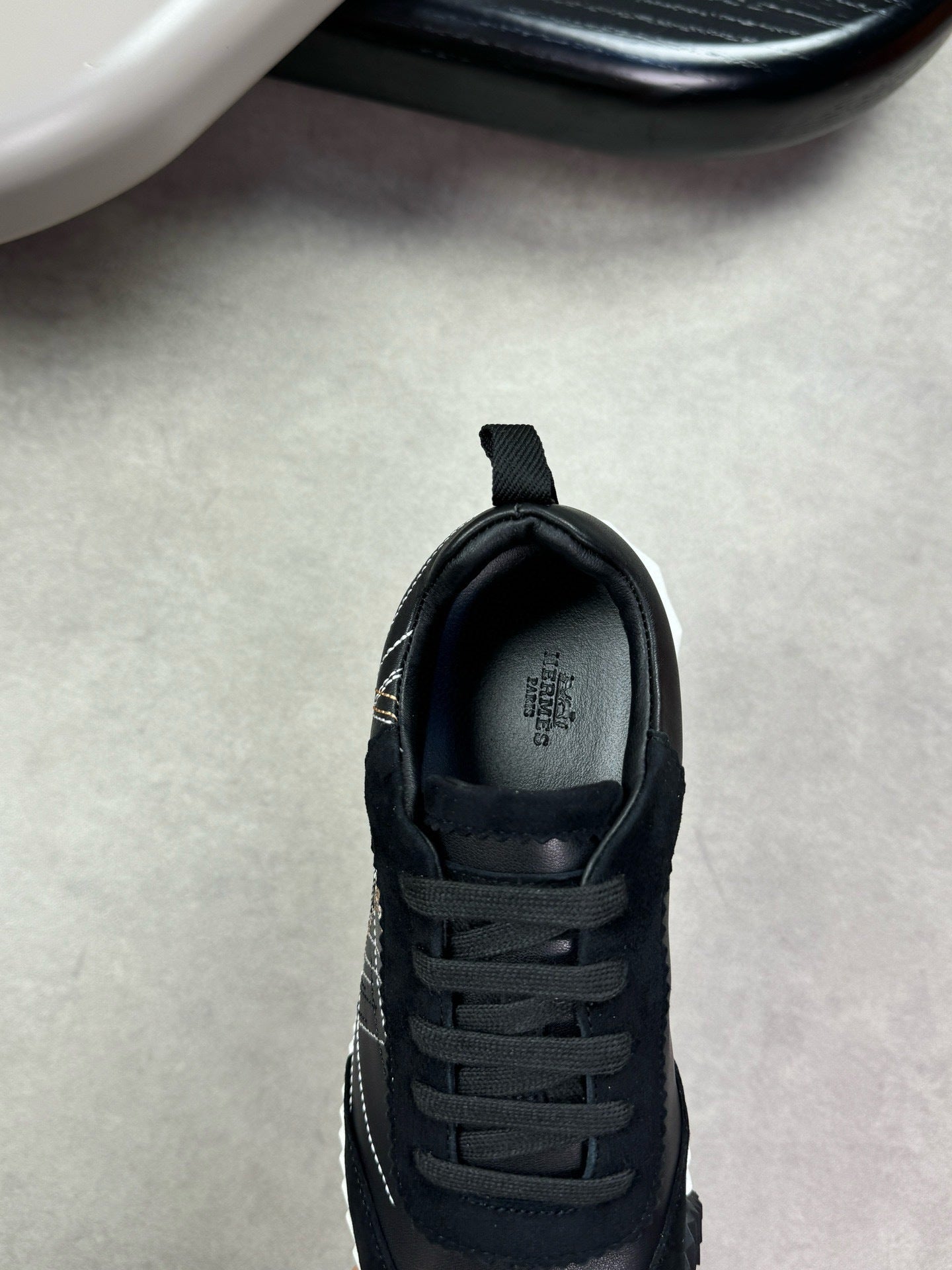 Hermes Men's Sneakers Luxury Leather Fashion Sneakers