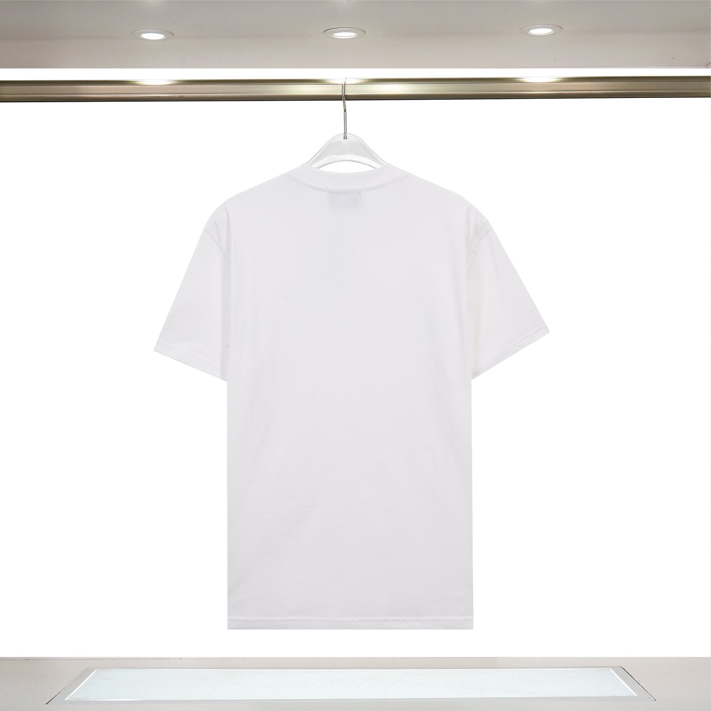 Balmain White/Black Tee With Colorful Striped Logo For Fashion - Forward Casual Outfits
