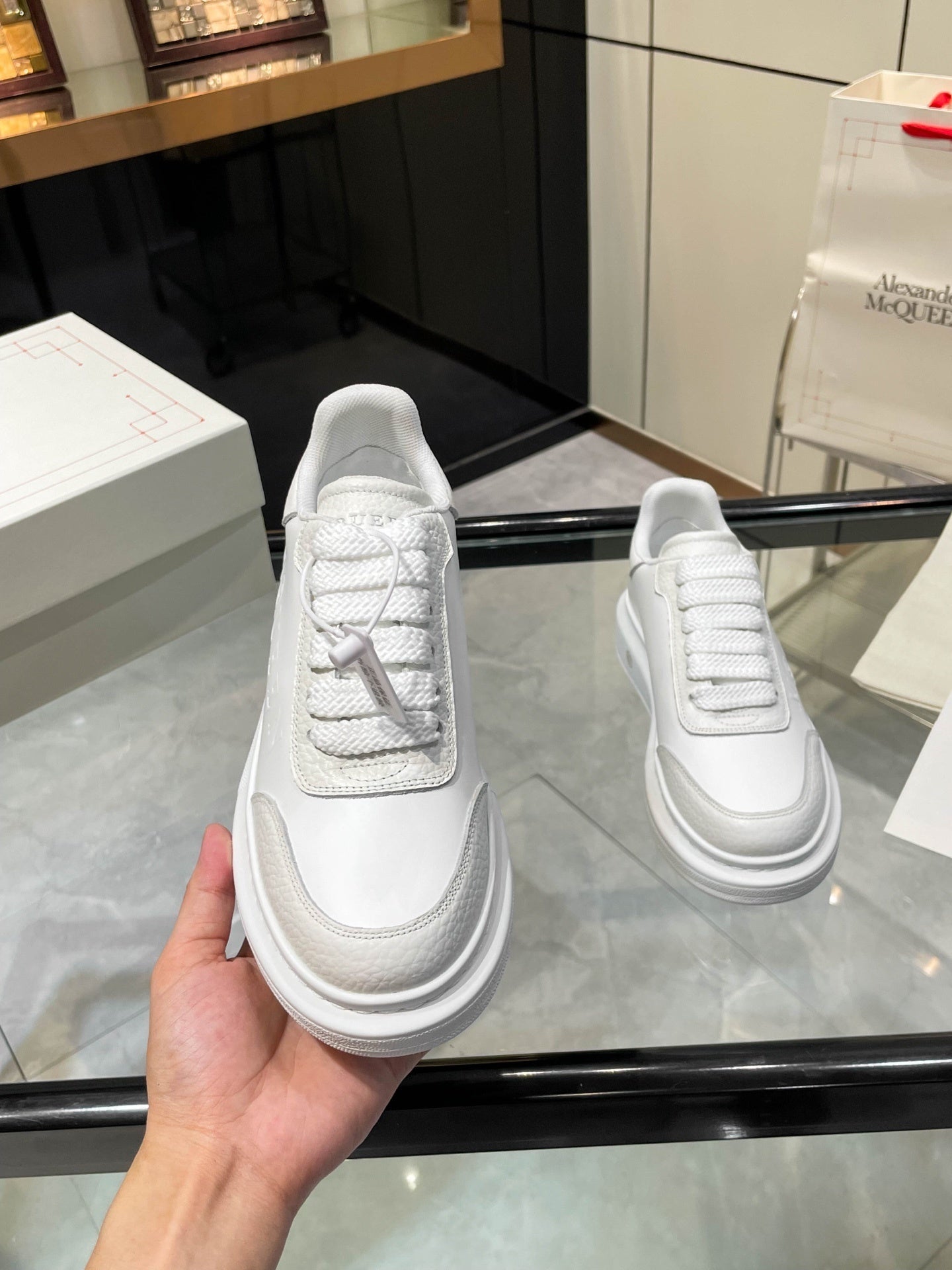 McQueen Oversized Sneakers Unisex Stylish And Comfortable Footwear