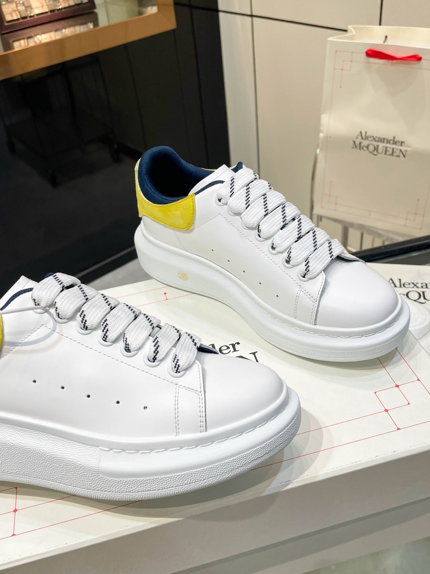 McQueen Oversized Sneakers Unisex Stylish And Comfortable Footwear