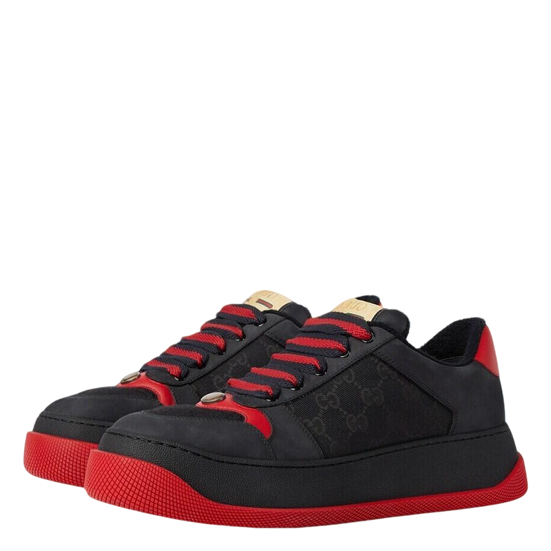 Gucci Unisex Stylish Sneakers With Classic Design Elements