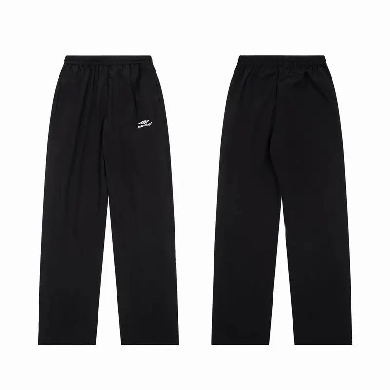 Balenciaga Black Tracksuit With Zip - Up Jacket And Sweatpants