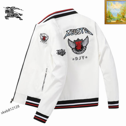 Stylish Burberry Jacket Capturing Brand Essence