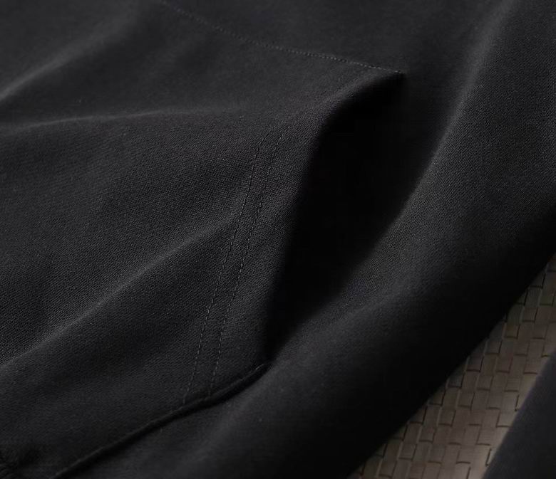 Burberry Black Hoodie With Checkered Brand Name And London England Lettering