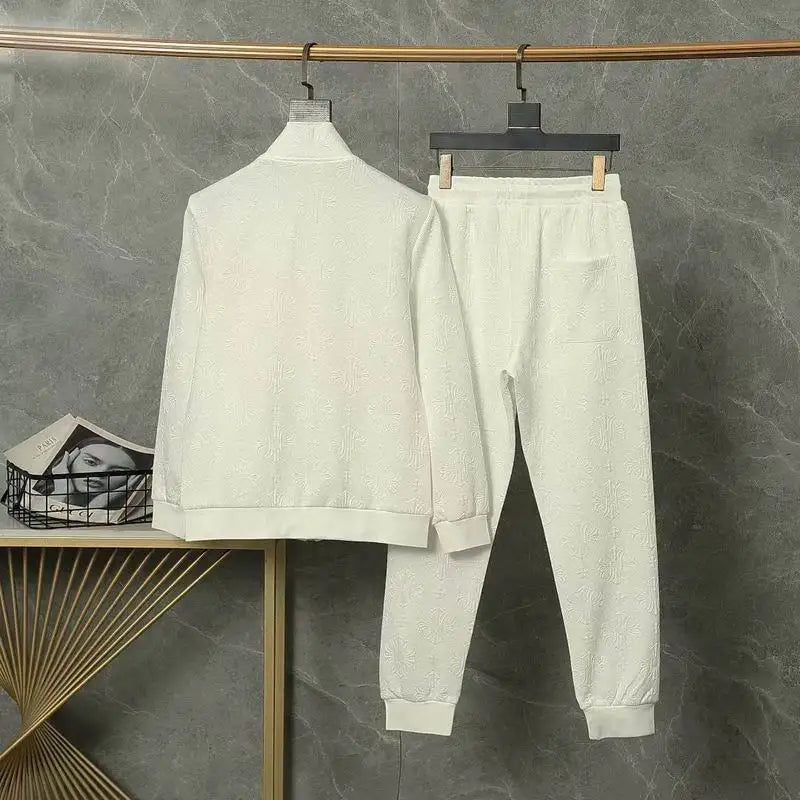 Luxury Chrome Hearts Tracksuit Set For Fashion Enthusiasts