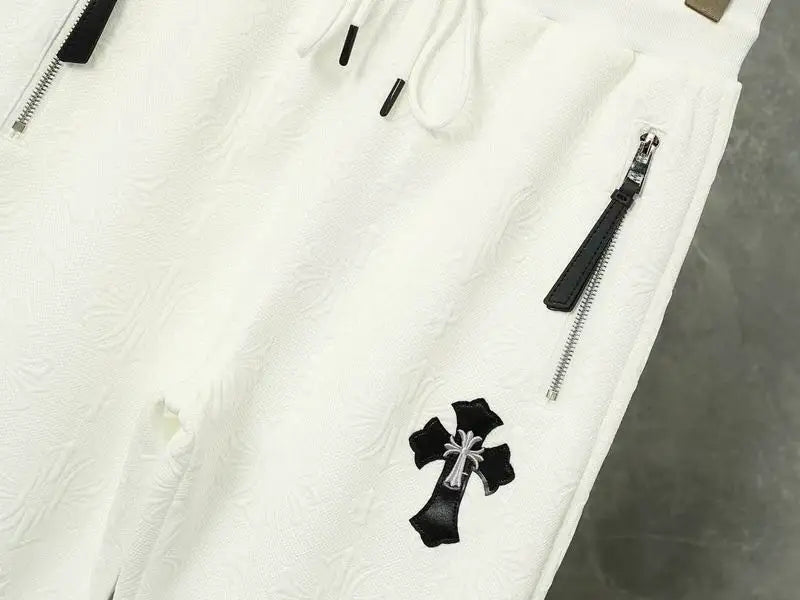 Luxury Chrome Hearts Tracksuit Set For Fashion Enthusiasts