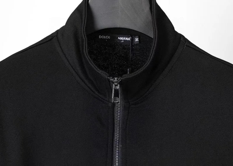 Chrome Hearts Black Tracksuit With Signature Circular Emblem
