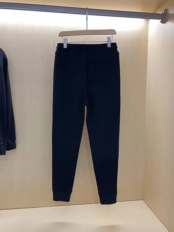 Chrome Hearts Black Tracksuit With Intricate White Graphic Design