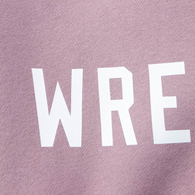 Fear Of God Pink Hoodie With Wrestling Print For Bold Street Fashion Statements