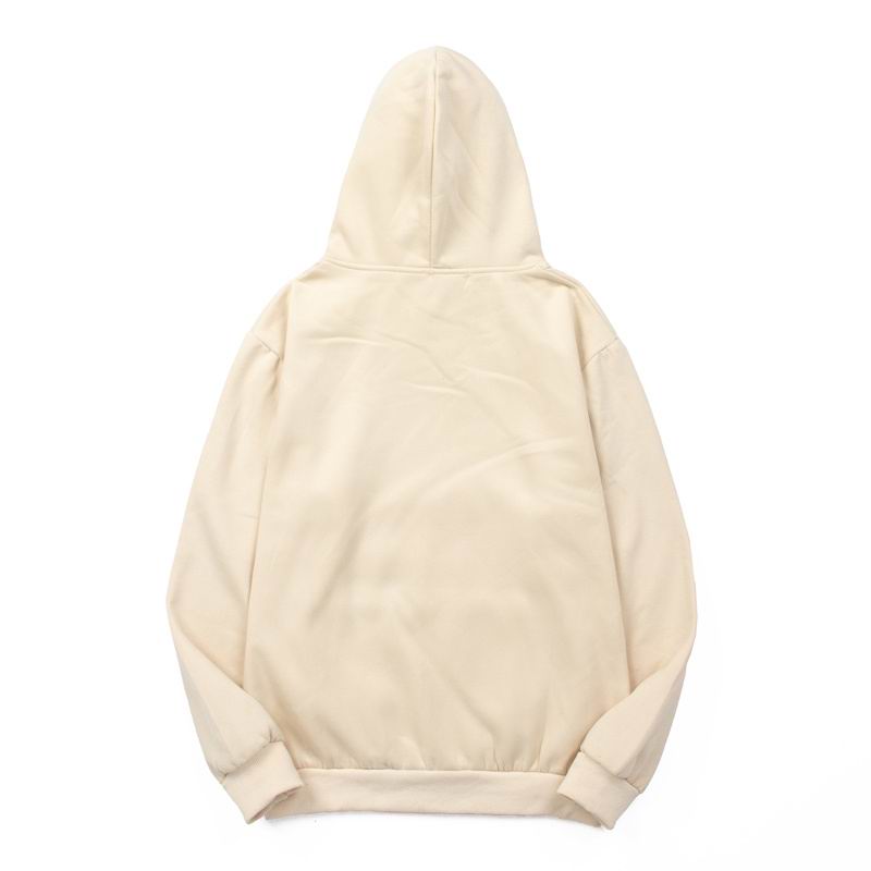 Fear Of God Black Hoodie With Athletics Logo For Trendy Streetwear Looks