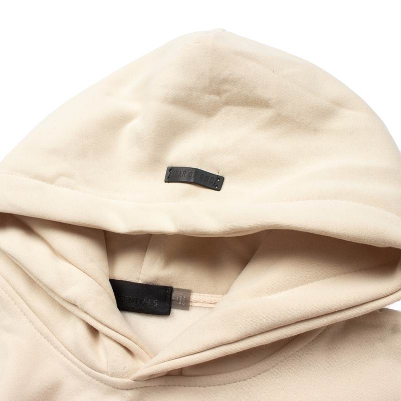 Fear Of God Black Hoodie With Athletics Logo For Trendy Streetwear Looks