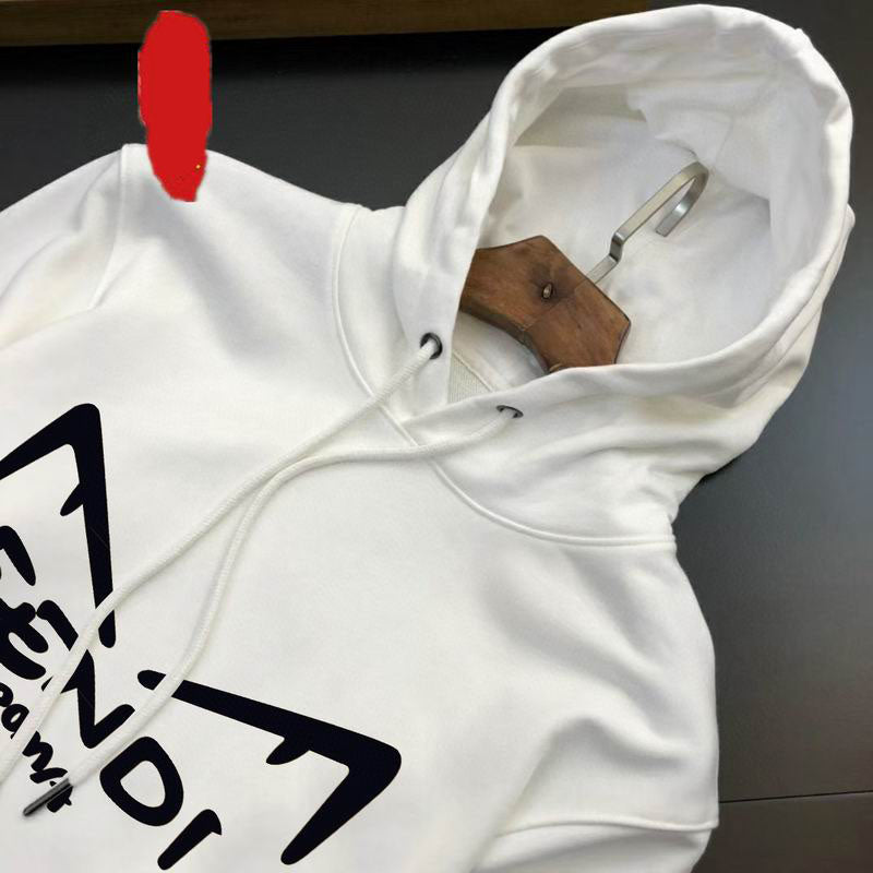 Black Fendi Hoodie With Unique Monster Eye Logo For Trendy Looks