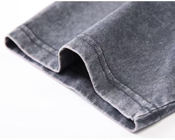 Vintage - Style Fendi Roma Graphic Tee in Washed Grey for Fashion Aficionados
