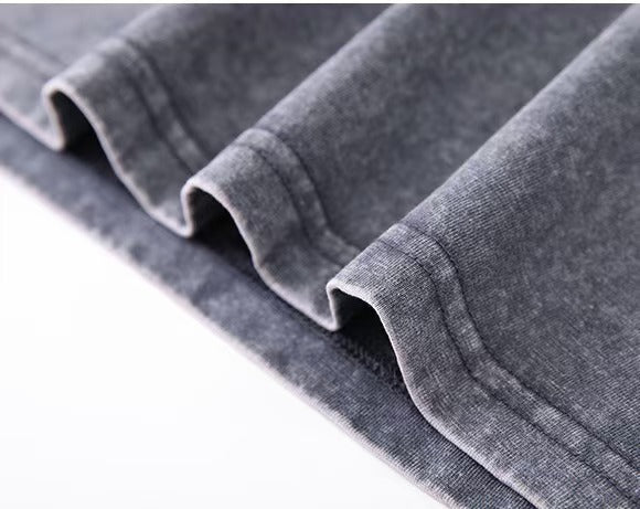 Vintage - Style Fendi Roma Graphic Tee in Washed Grey for Fashion Aficionados