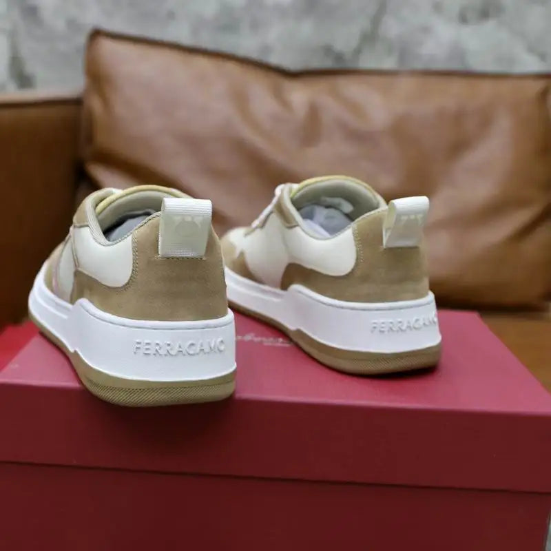 Salvatore Ferragamo - Style Multicolor Casual Sneakers For Men