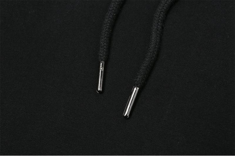 White/Black Givenchy Hoodie With Classic Black Logo For Timeless Fashion