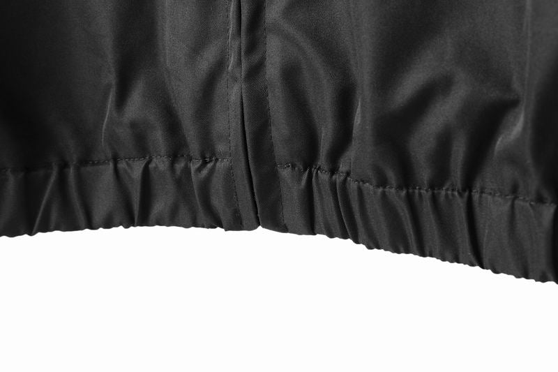 Gucci Black Track Jacket With Iconic Web Stripe