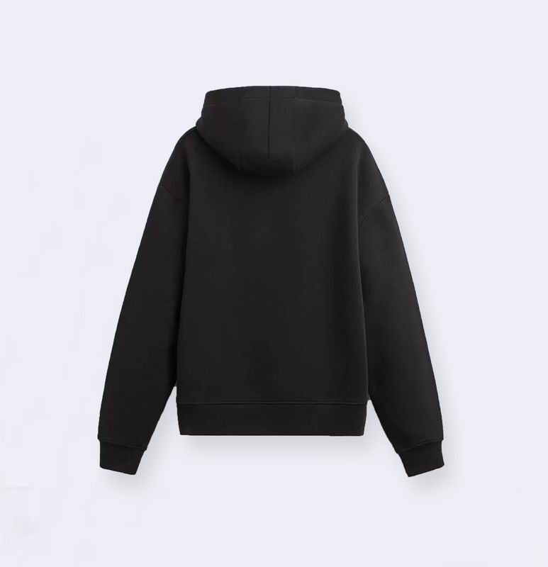 Gucci White/Black Hoodie With Classic Logo Print On Front And Sleeve For Timeless Style