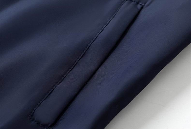 Hermès White Bomber Jacket With Contrast Trim And Embroidered Logo