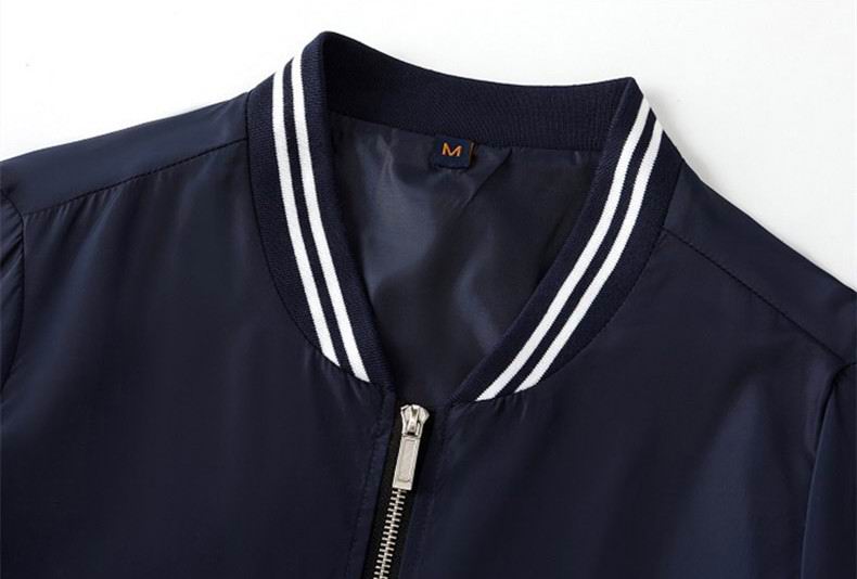 Hermès White Bomber Jacket With Contrast Trim And Embroidered Logo