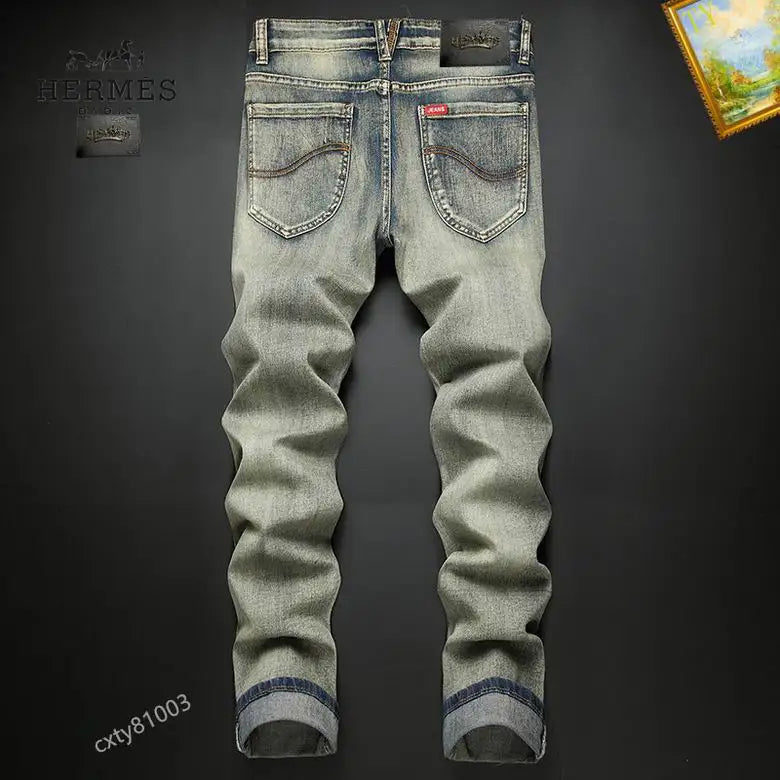 Luxury Hermes Jeans For Men With Stylish Design And Premium Quality