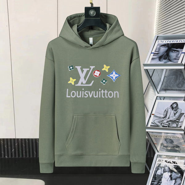 Louis Vuitton Hoodie with Colorful Monogram Patterns for Trendy Looks