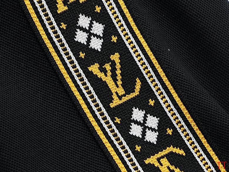 Louis Vuitton Black Track Jacket With Monogram Tape And LV Logo