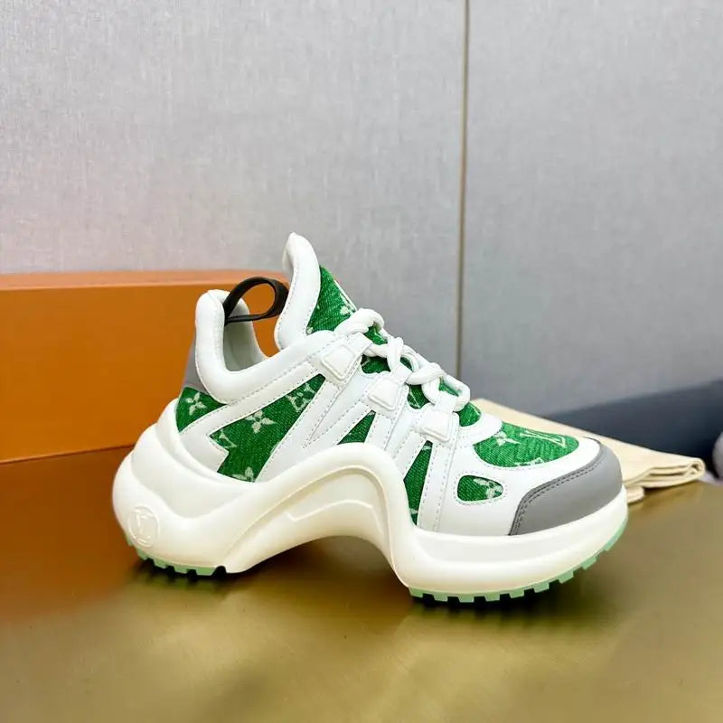 Exquisite Louis Vuitton Women Chunky Sneakers for Trendy Fashion Statements