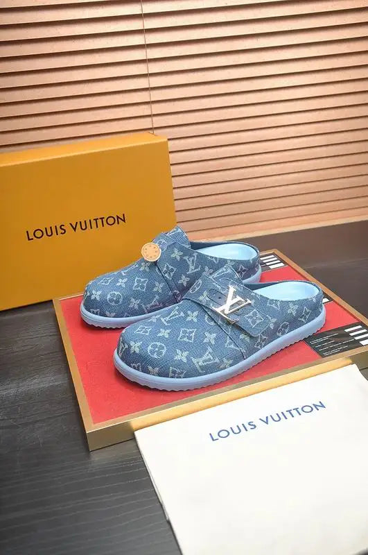 Louis Vuitton Men's Monogram Slippers For Effortless Style