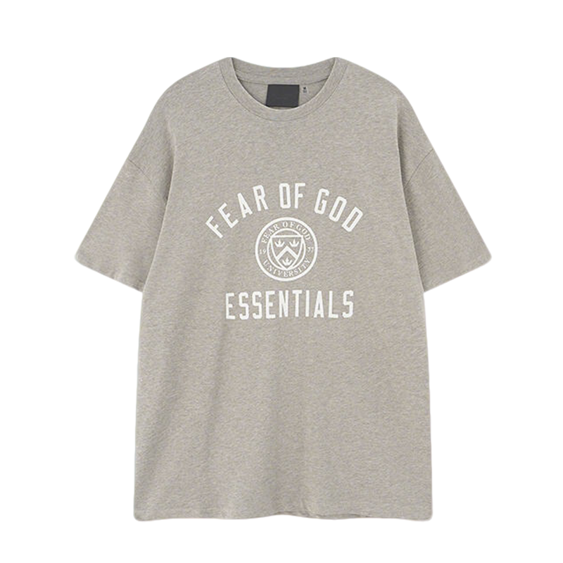 High Quality Fear Of God Essentials Gray/Navy Blue/Black Tee Stylish Comfortable Fashion Wear