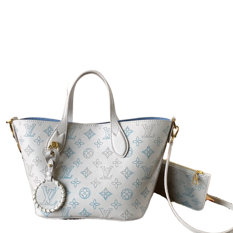 Louis Vuitton Monogram Canvas Tote Bag Stylish Design With Matching Pouch For Fashion Lovers
