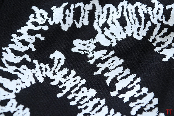 Off-White Black Hoodie with Minimalist Logo for Trendy Streetwear Aesthetics