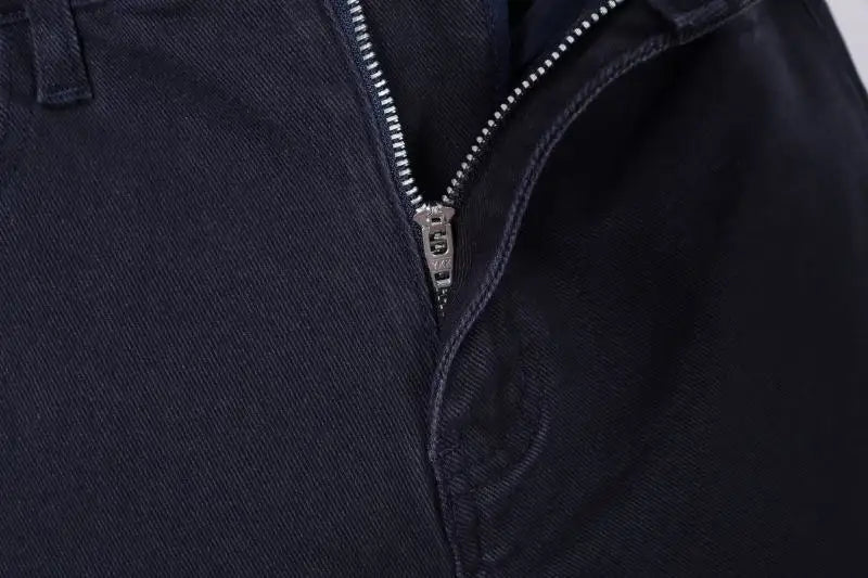 Prada Men's Dark Blue Denim Jeans With Sleek Design And Premium Quality