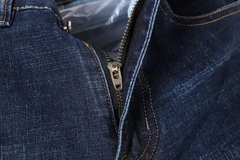 Prada Men's Dark Blue Denim Jeans With Classic Style And Premium Craftsmanship
