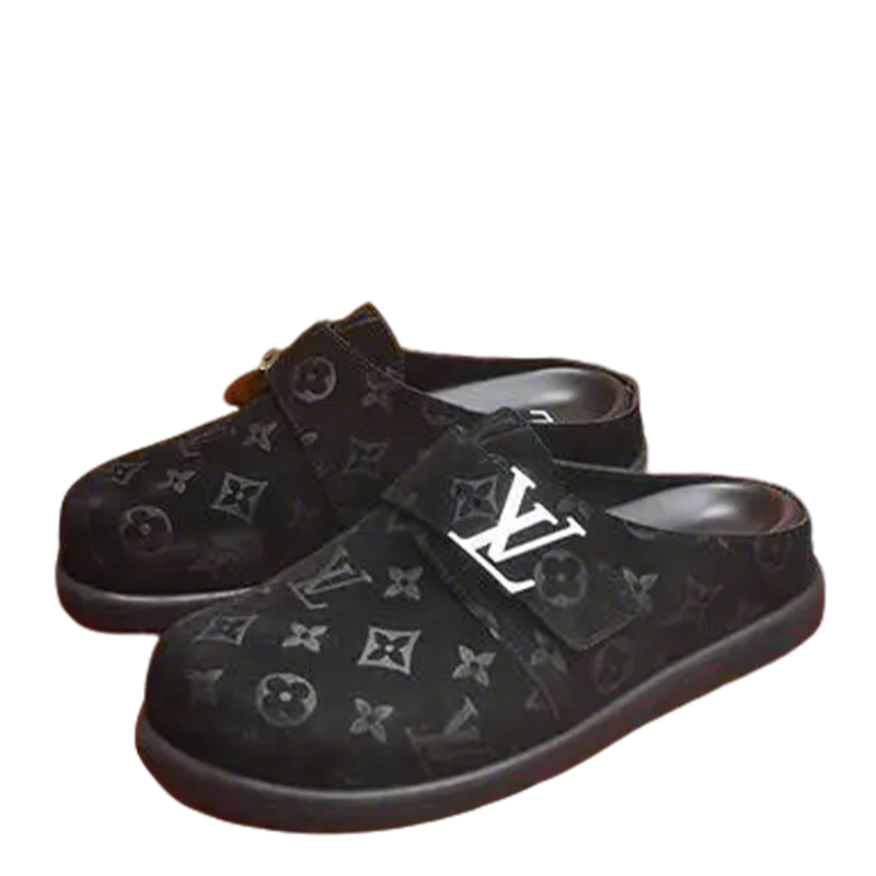 Louis Vuitton Men's Monogram Slippers For Effortless Style