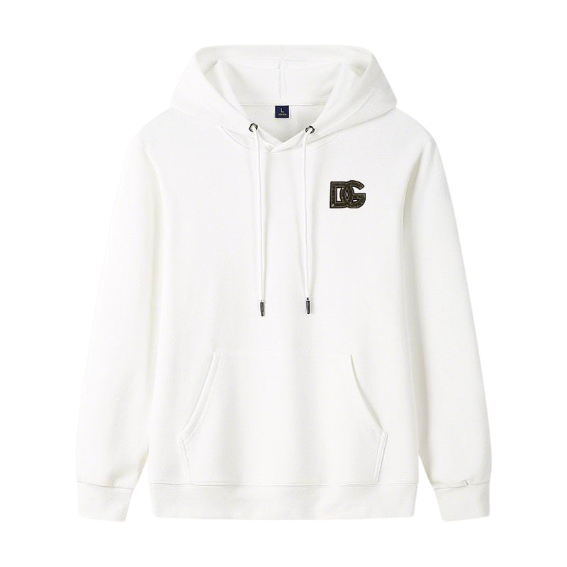 Dolce & Gabbana Hoodie With Side Brand Logo For Trendy Casual Looks