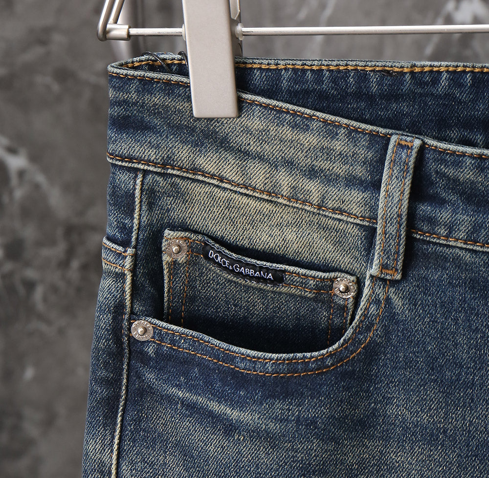 Dolce & Gabbana Vintage - Style Blue Denim Jeans For Fashion Lovers