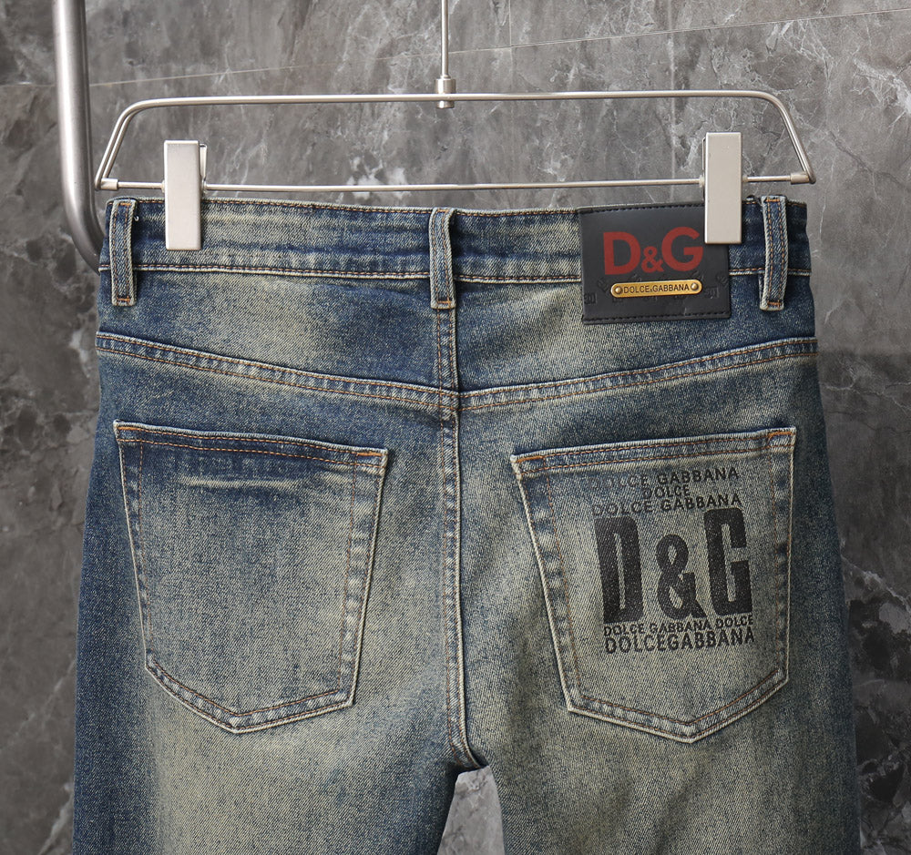 Dolce & Gabbana Vintage - Style Blue Denim Jeans For Fashion Lovers