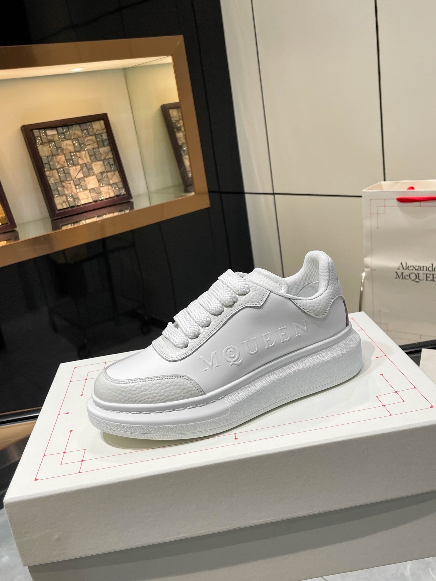 McQueen Oversized Sneakers Unisex Stylish And Comfortable Footwear