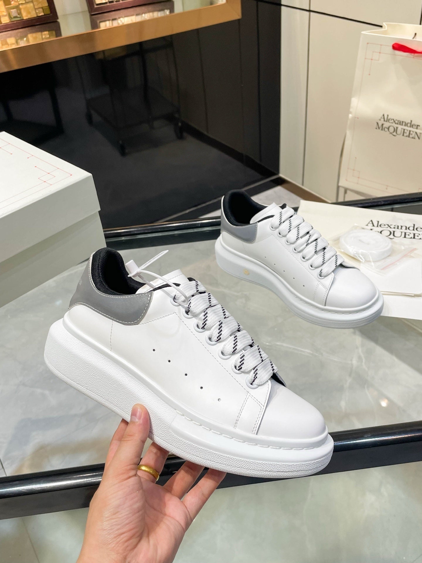 McQueen Oversized Sneakers Unisex Stylish And Comfortable Footwear
