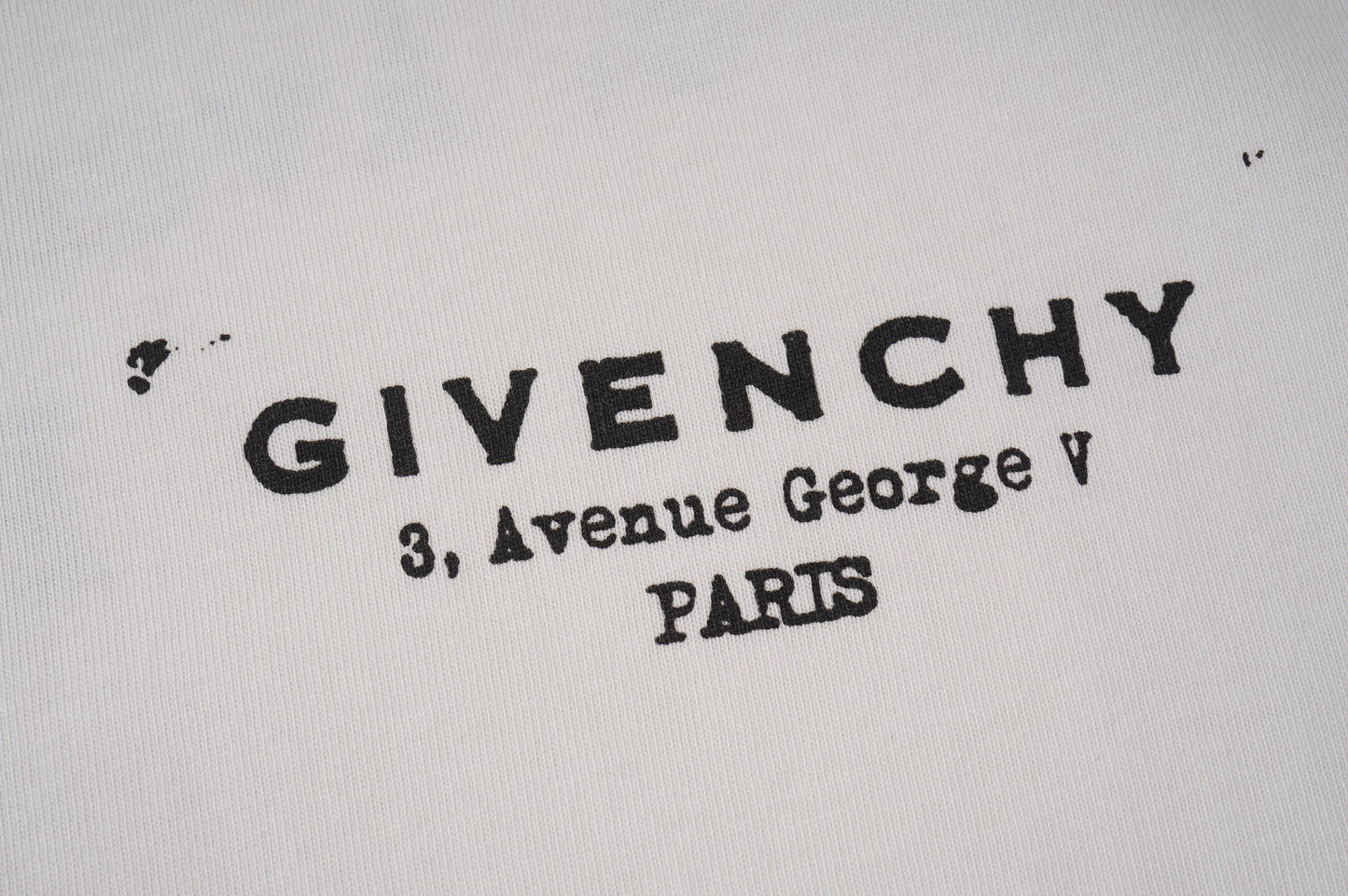 Stylish Givenchy Light Blue/Black/White T Shirt With Brand Logo For Fashion Enthusiasts