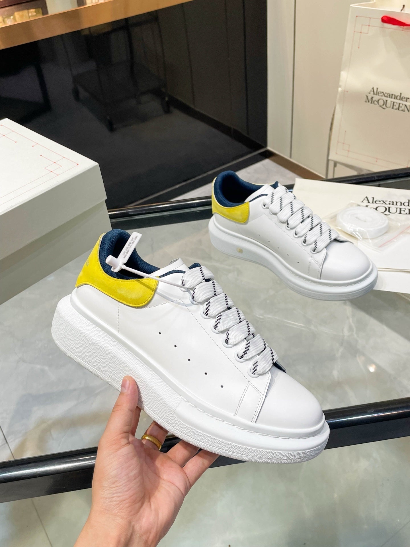McQueen Oversized Sneakers Unisex Stylish And Comfortable Footwear