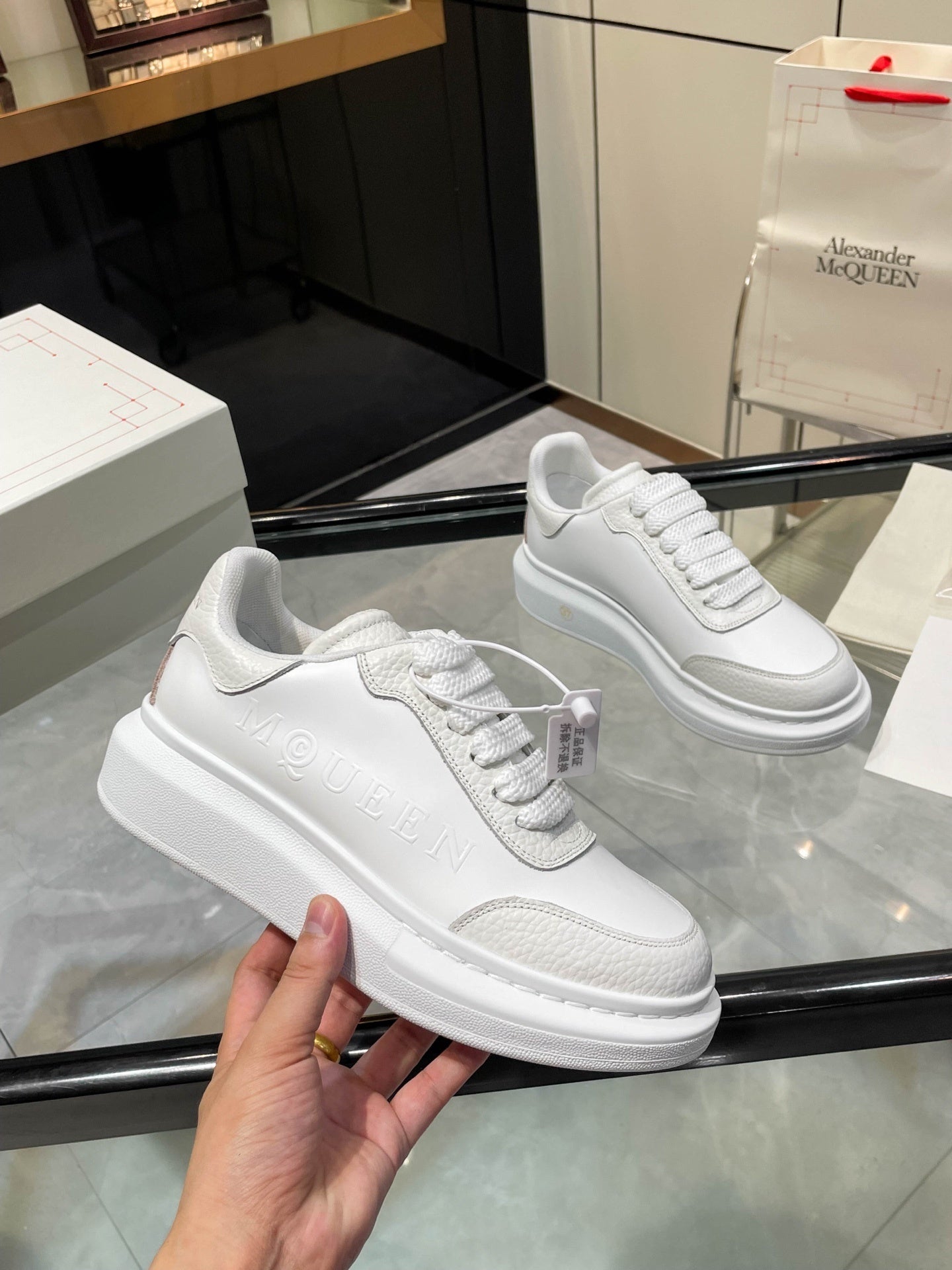 McQueen Oversized Sneakers Unisex Stylish And Comfortable Footwear