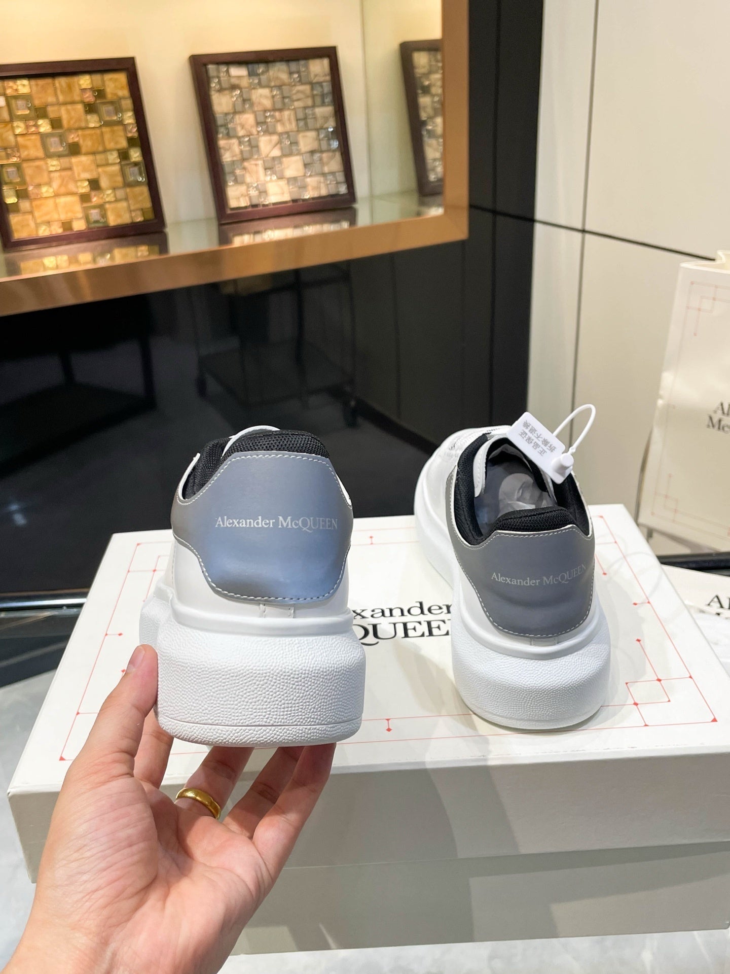 McQueen Oversized Sneakers Unisex Stylish And Comfortable Footwear