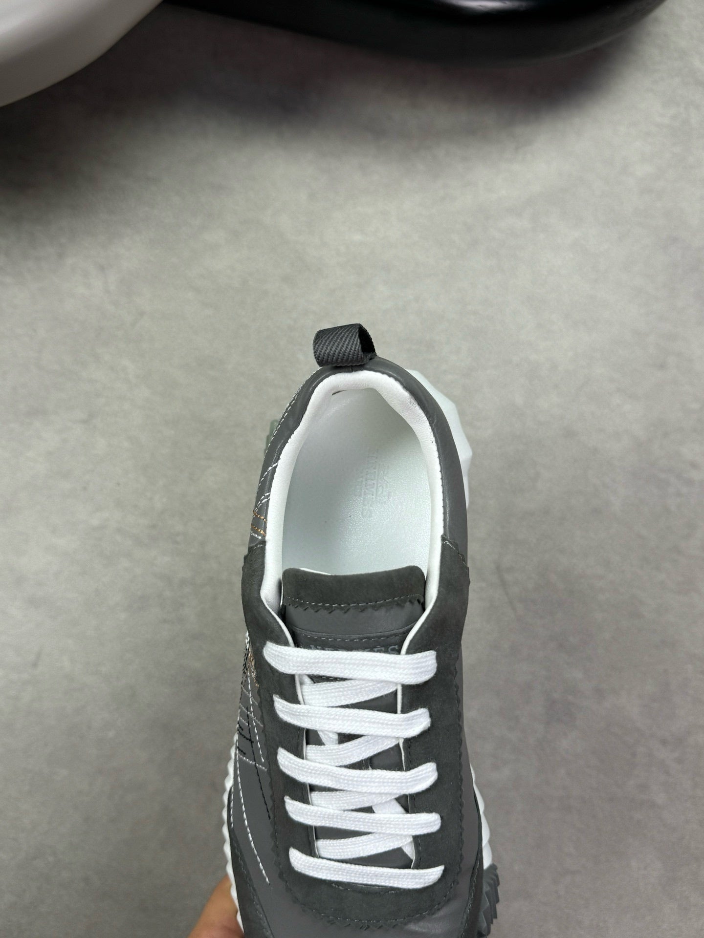 Hermes Men's Sneakers Luxury Leather Fashion Sneakers