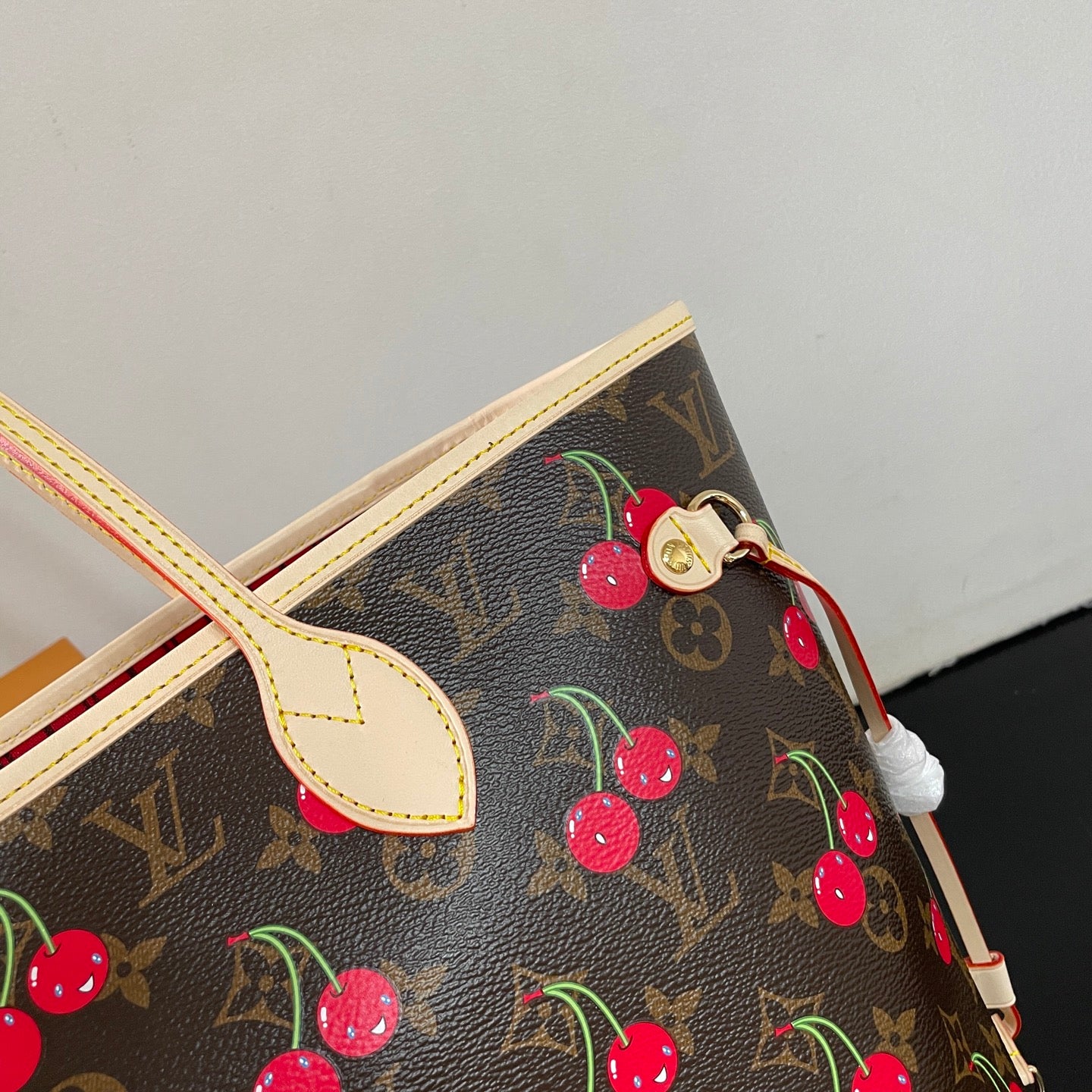 Chic Louis Vuitton Neverfull Tote With Cherry Print For Fashion - Forward Shoppers