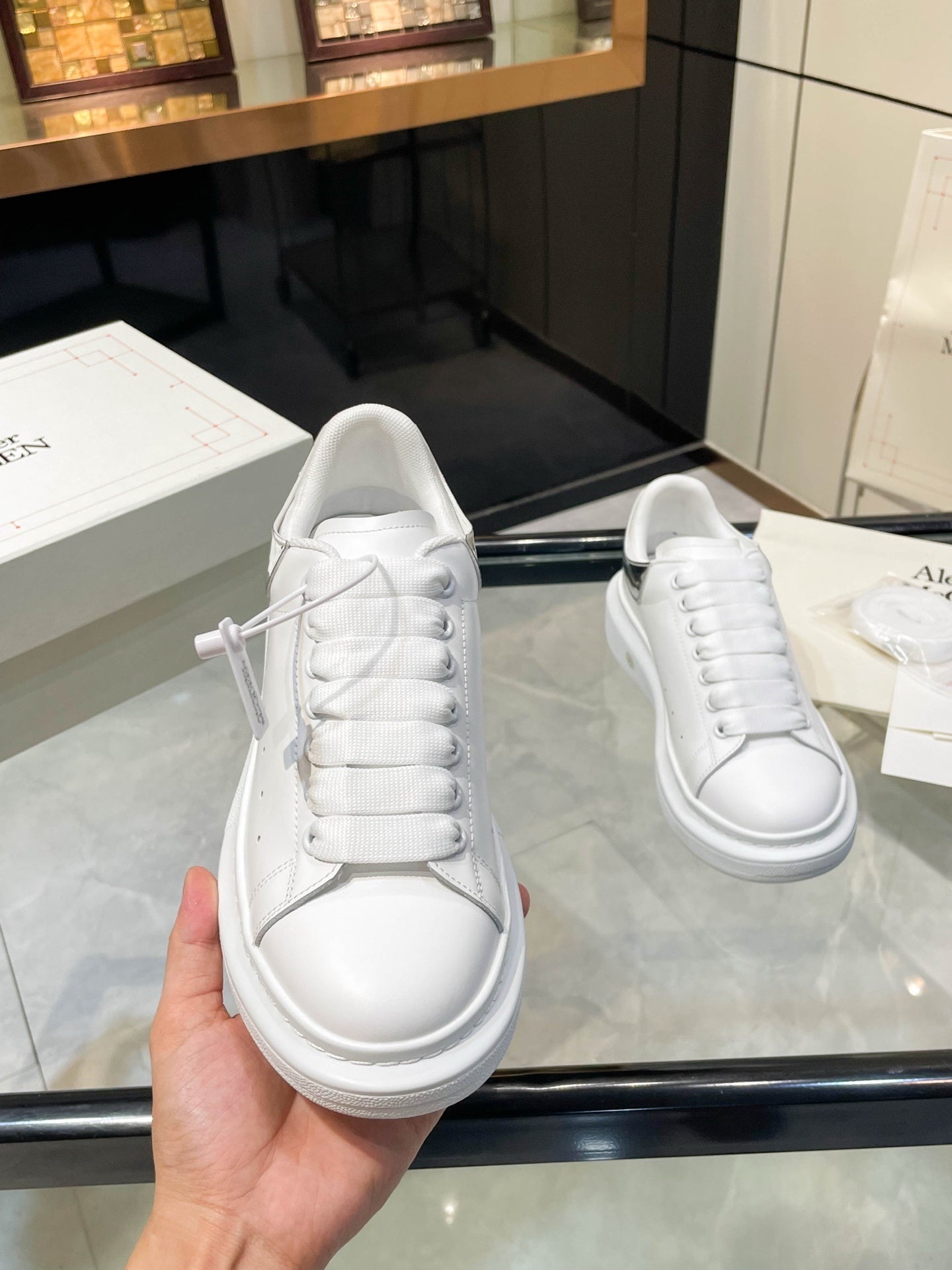 McQueen Oversized Sneakers Unisex Stylish And Comfortable Footwear