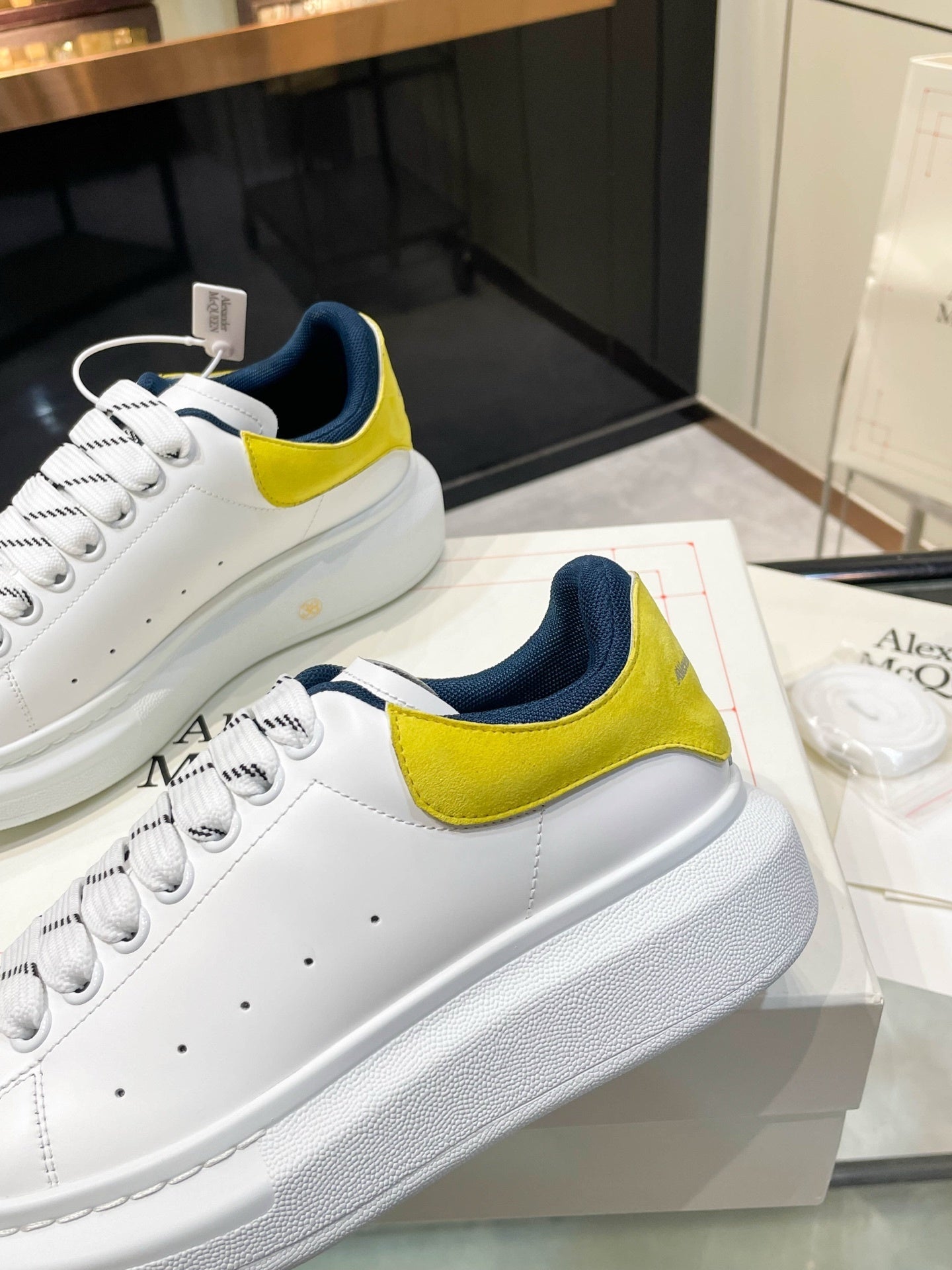 McQueen Oversized Sneakers Unisex Stylish And Comfortable Footwear