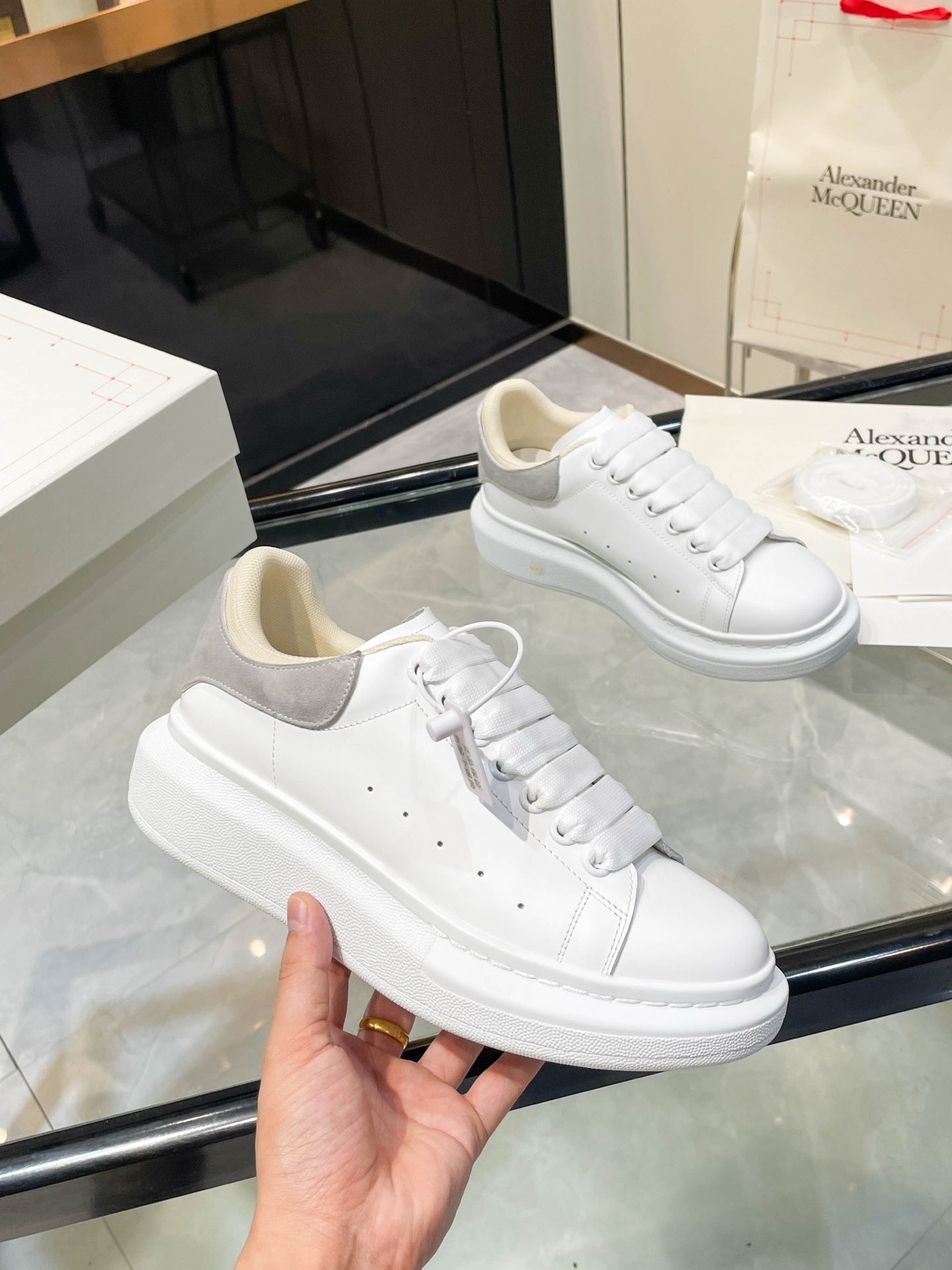 McQueen Oversized Sneakers Unisex Stylish And Comfortable Footwear