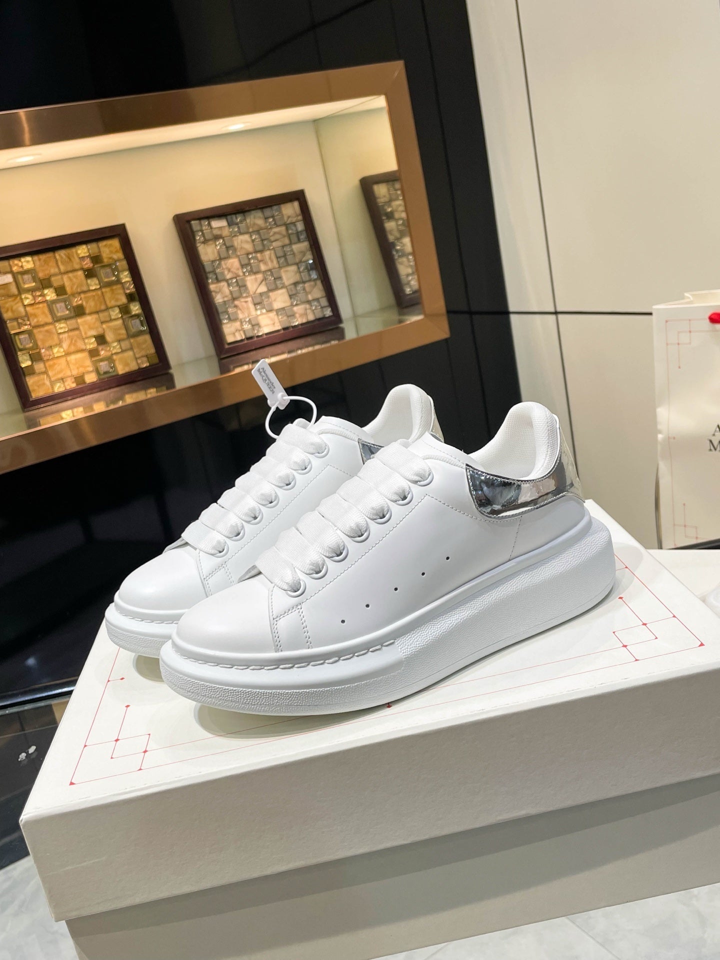 McQueen Oversized Sneakers Unisex Stylish And Comfortable Footwear